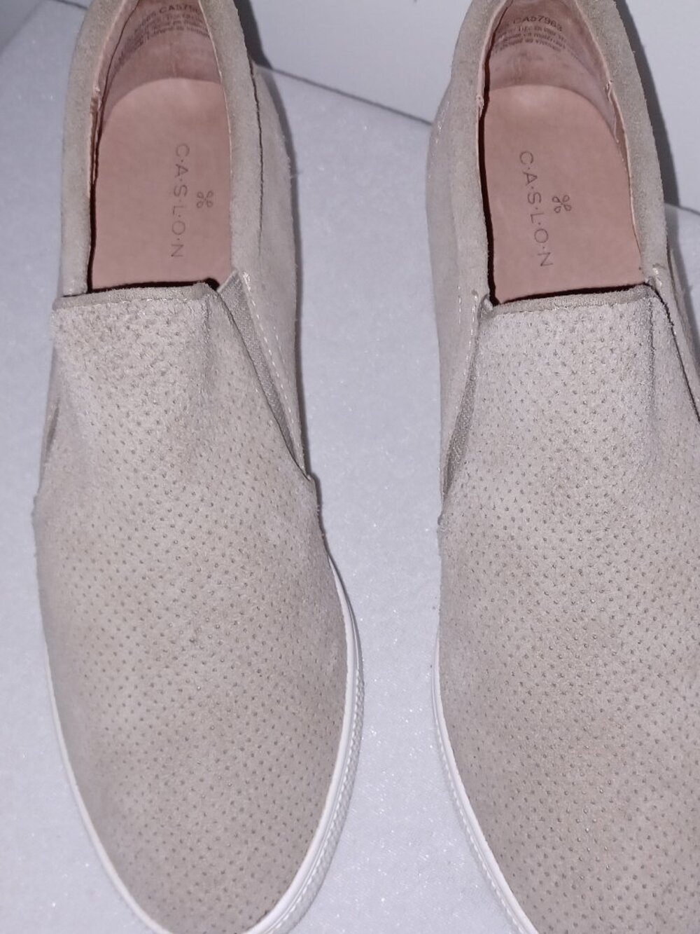 Caslon Nubuck hidden heel sneaker/loafer